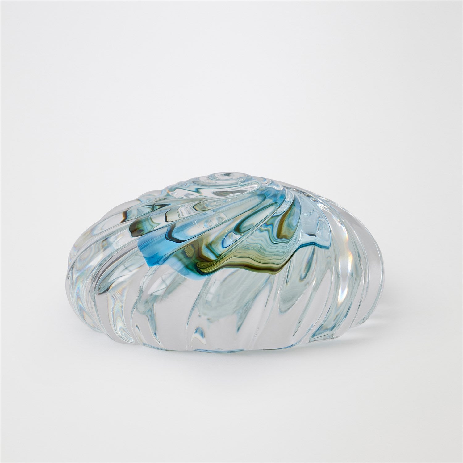 Global Views Blue Topaz Anemone Sculpture