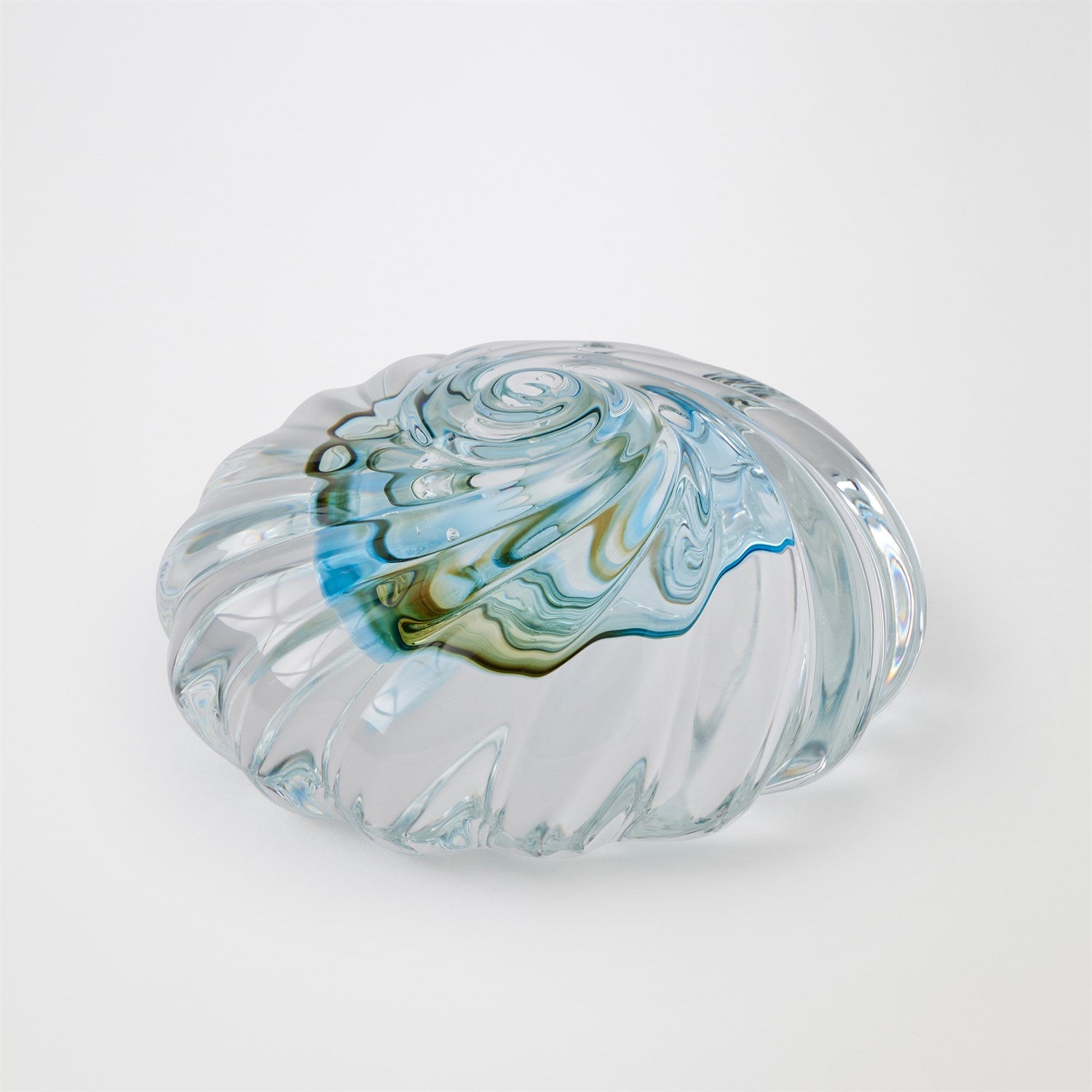 Global Views Blue Topaz Anemone Sculpture