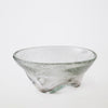 Global Views Gray Triad Footed Bowl