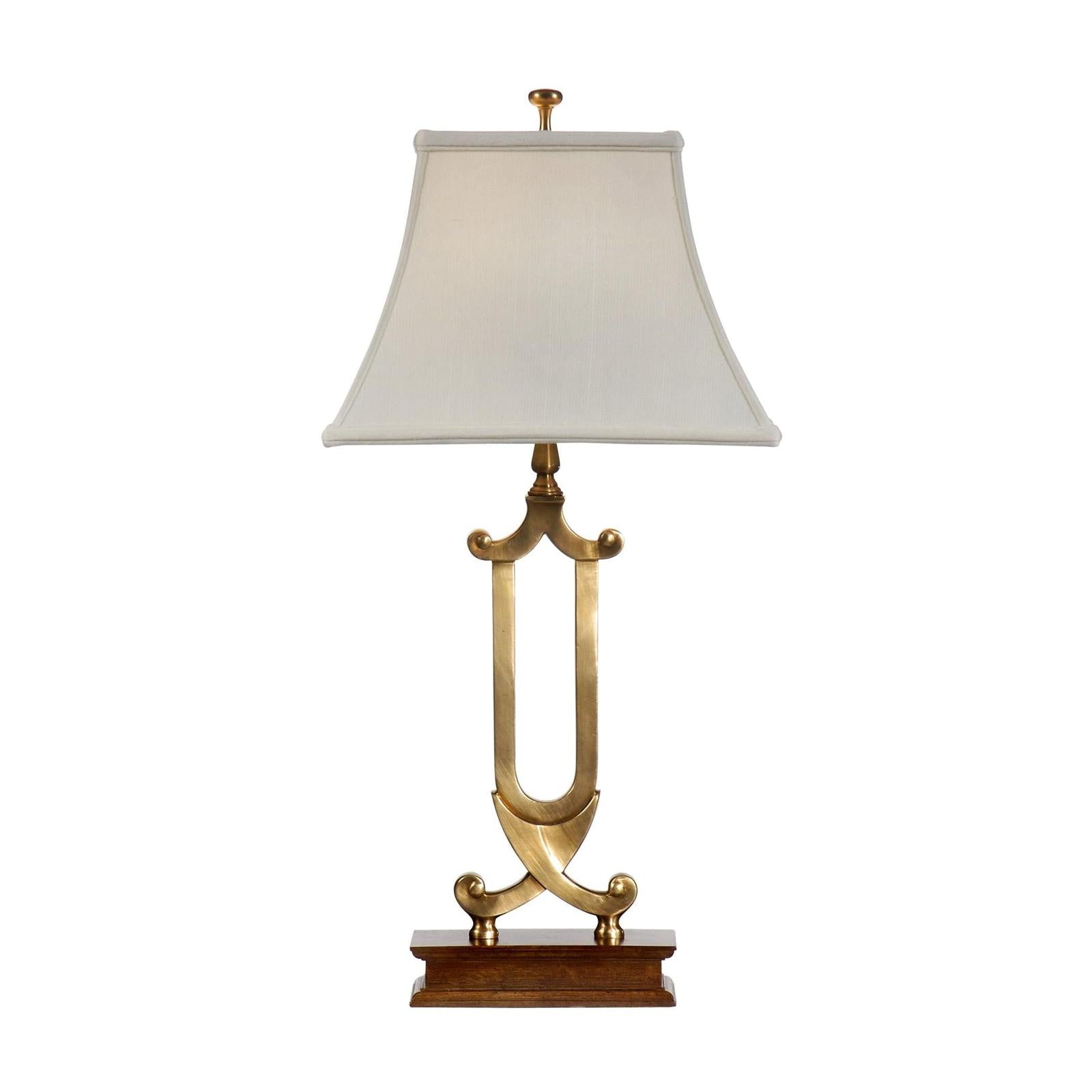Wildwood Crossed Scrolls Lamp