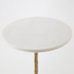 Global Views Brass Lily Pad Table
