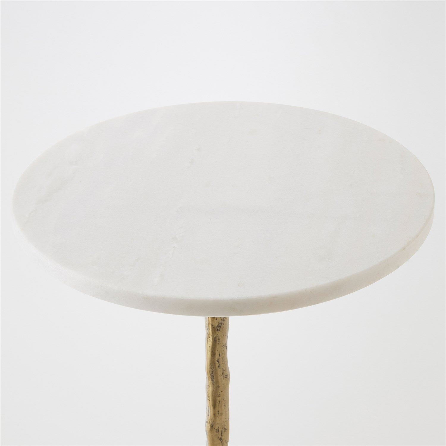 Global Views Brass Lily Pad Table