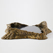 Global Views Brass Black Sequoia Tray