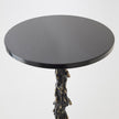 Global Views Black Melting Side Table
