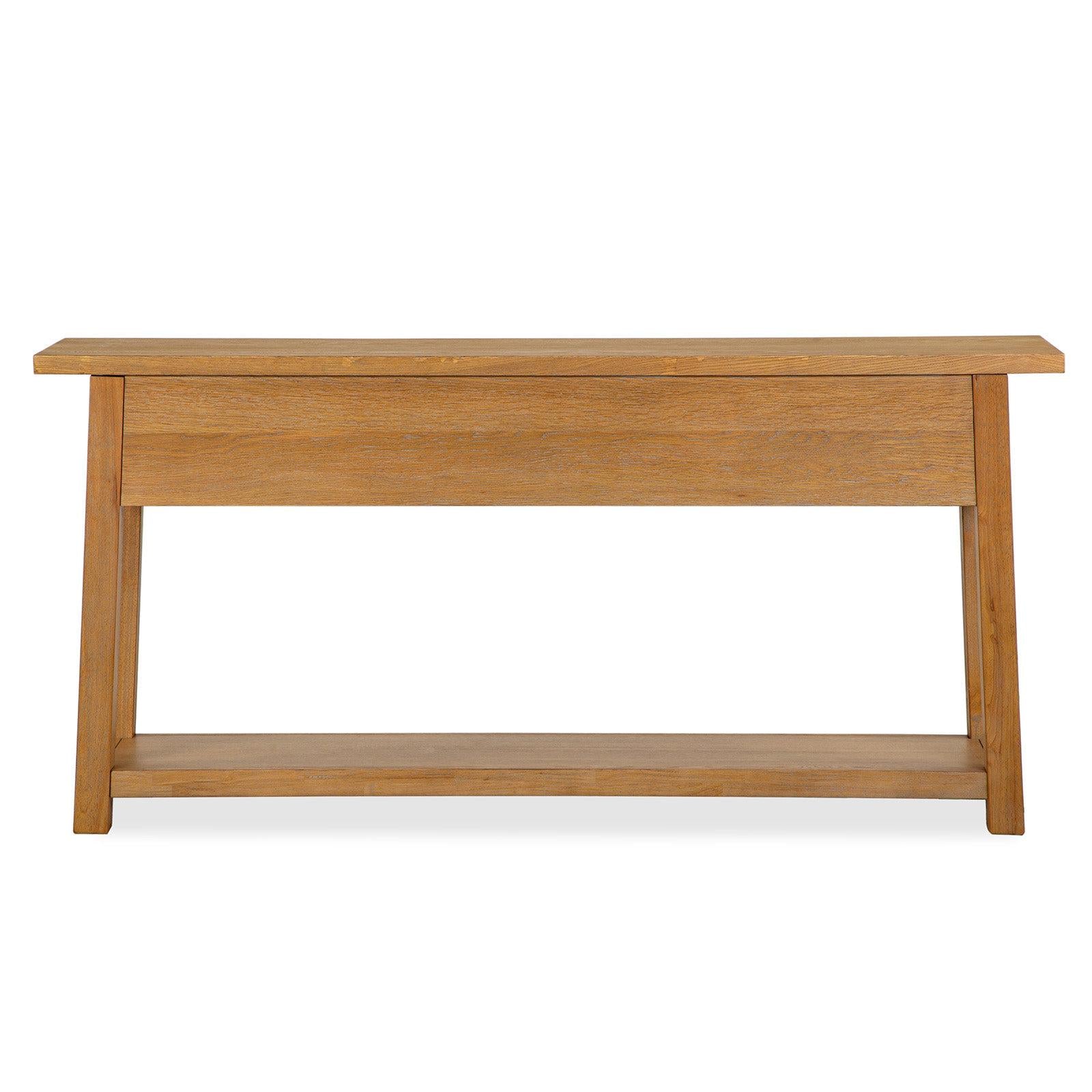 Magnussen Home Lindon Belgian Wheat Rectangular Sofa Table