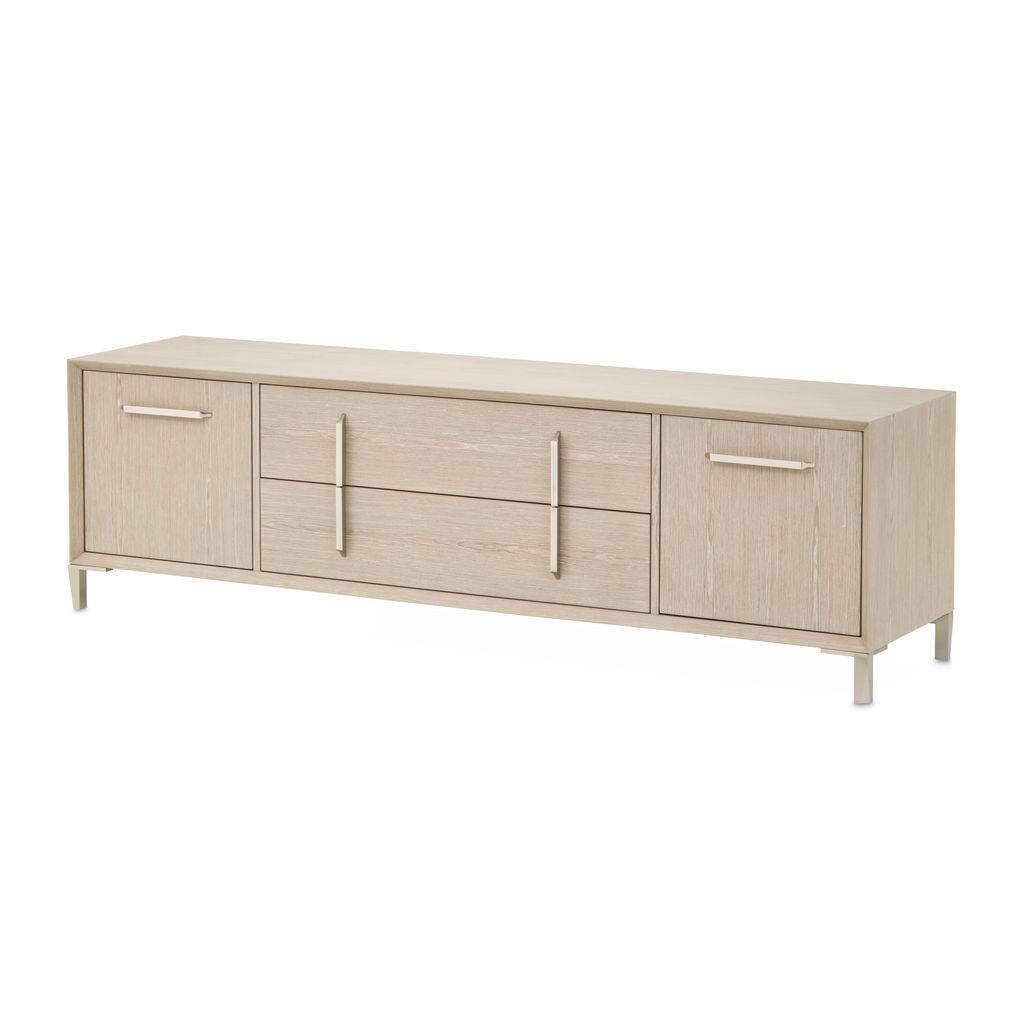 Michael Amini Lotus Bay TV Console - Sand