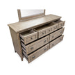 Magnussen Home Paxton Place Dovetail Grey Drawer Dresser