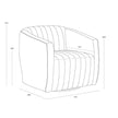 Sunpan Garrison Swivel Lounge Chair