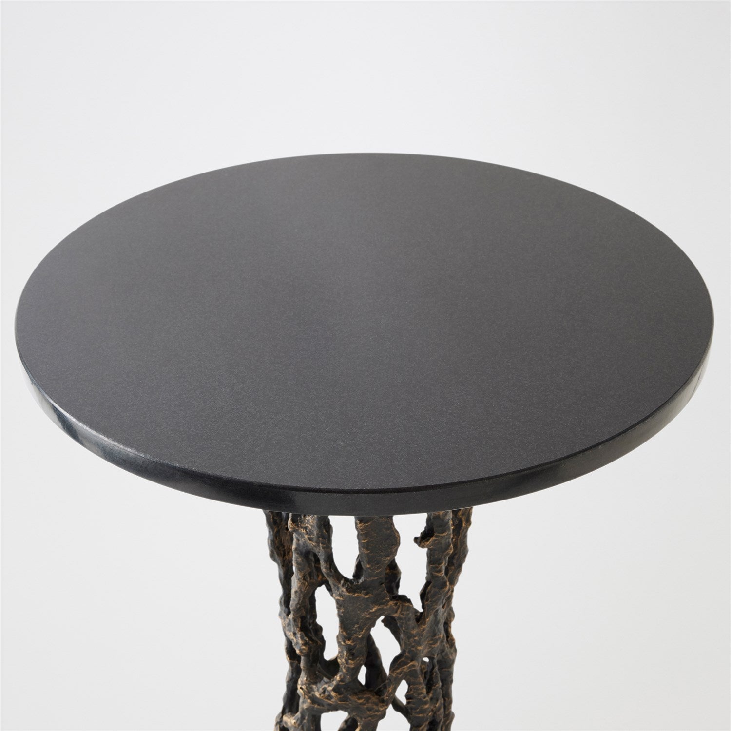 Global Views Perforated Side Table