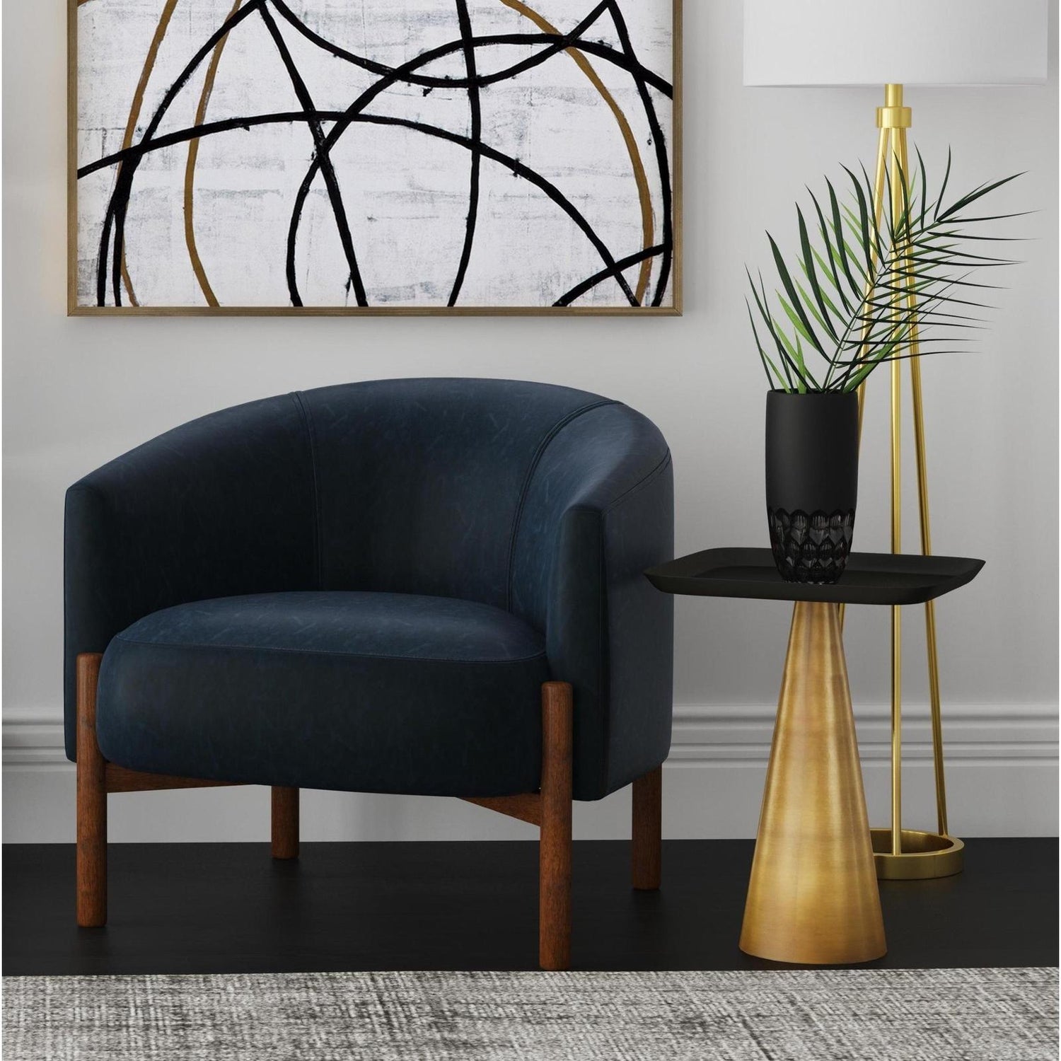 Bassett Mirror Higgins Accent Chair