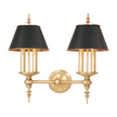 Hudson Valley Lighting Cheshire 4 Light 20.5 inch Aged Brass Wall Sconce Wall Light