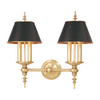 Hudson Valley Lighting Cheshire 4 Light 20.5 inch Aged Brass Wall Sconce Wall Light