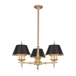 Hudson Valley Lighting Cheshire 9 Light 36 inch Aged Brass Chandelier Ceiling Light