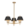 Hudson Valley Lighting Cheshire 9 Light 36 inch Aged Brass Chandelier Ceiling Light