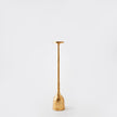Global Views Gold Leaf Forged Pillar Candle Holder