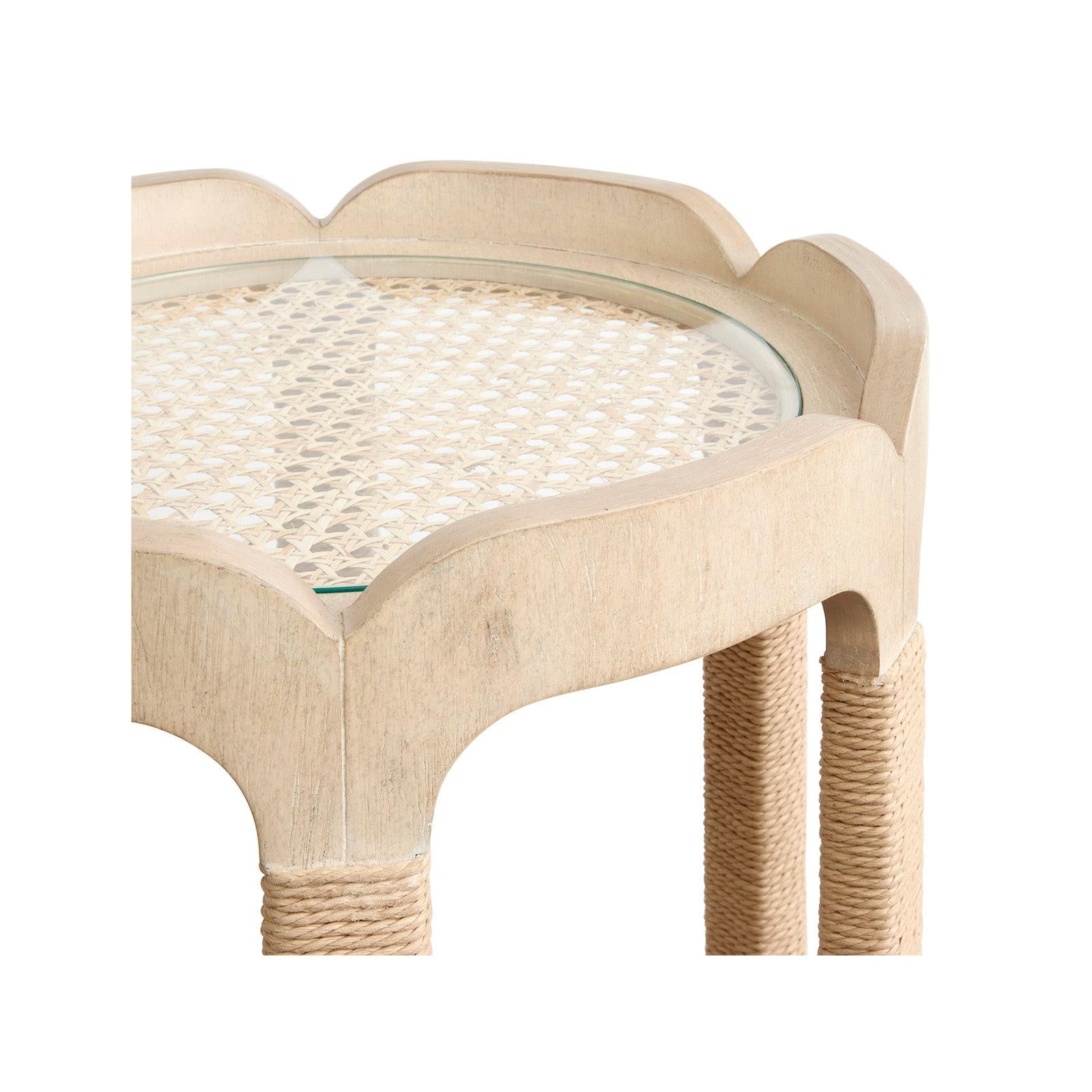 Salt Life Home Sunset Cove Sanibel Brown Drum Table