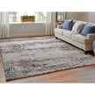 Feizy Gilmore 39MLF Modern Abstract in Ivory/Blue/Gray