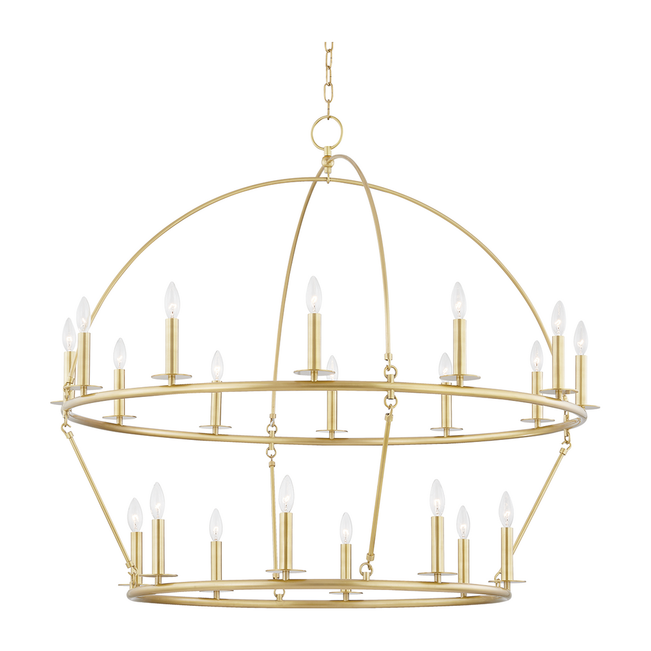 Hudson Valley Lighting Howell 20 Light 47 inch Chandelier Ceiling Light Clearance
