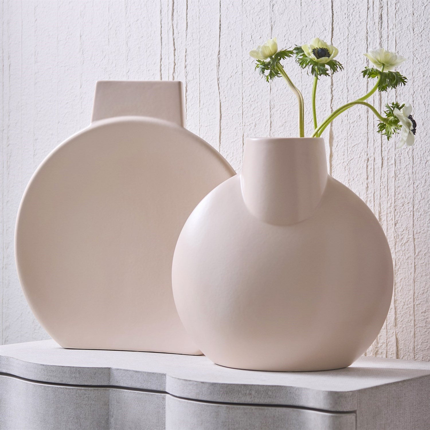 Global Views Blush Salver Vase