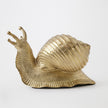 Global Views Brass Snail Sculpture
