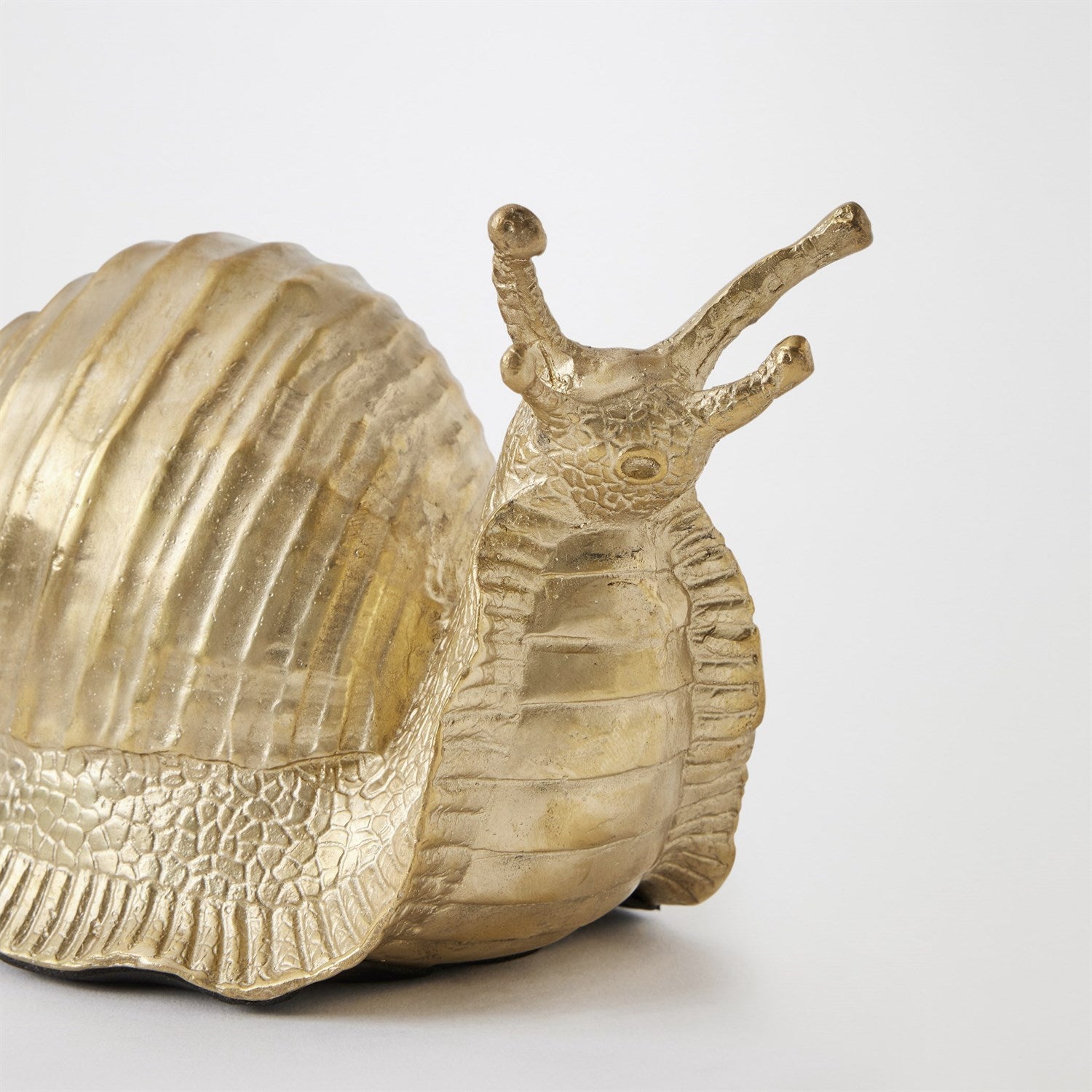 Global Views Brass Snail Sculpture