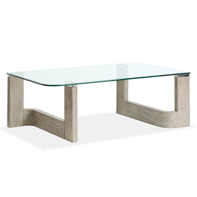 Magnussen Home Bartlett Smokey Pine Rectangular Cocktail Table