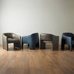 Global Views Olive Leather Winchester Chair