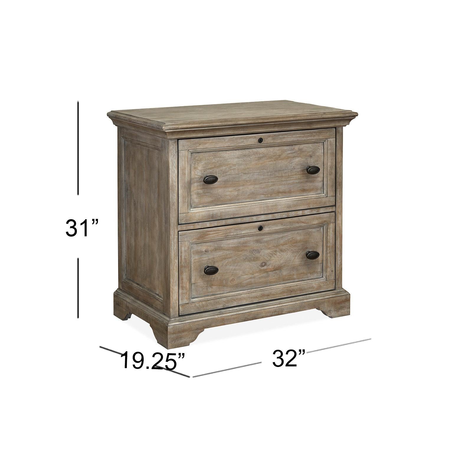 Magnussen Home Tinley Park Dove Tail Grey Lateral File