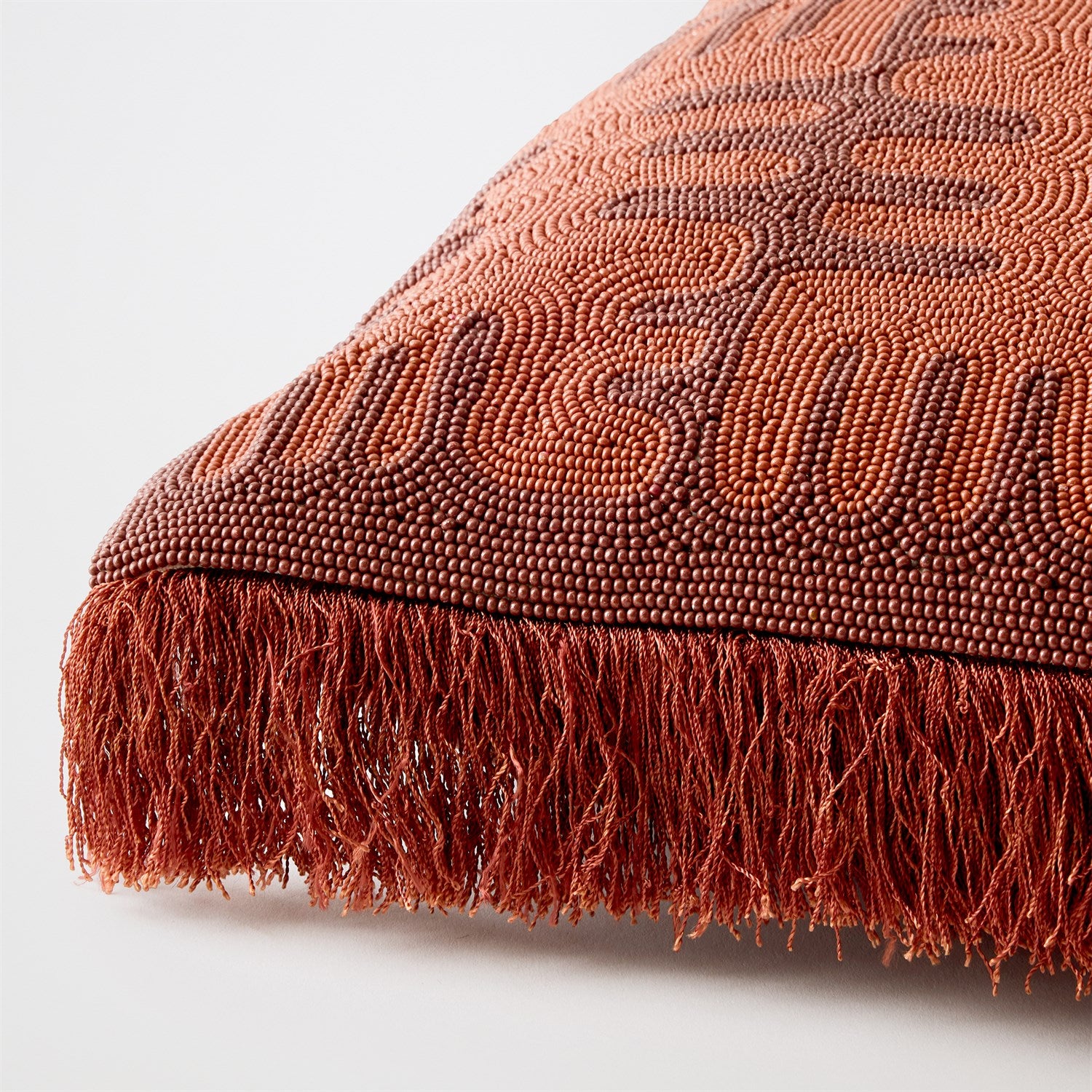 Global Views Duafe Beaded Pillow