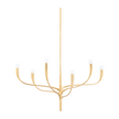 Hudson Valley Lighting Labra 6 Light 36.75 inch Chandelier Ceiling Light