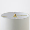 Global Views Matte White Vertical Wave Lamp