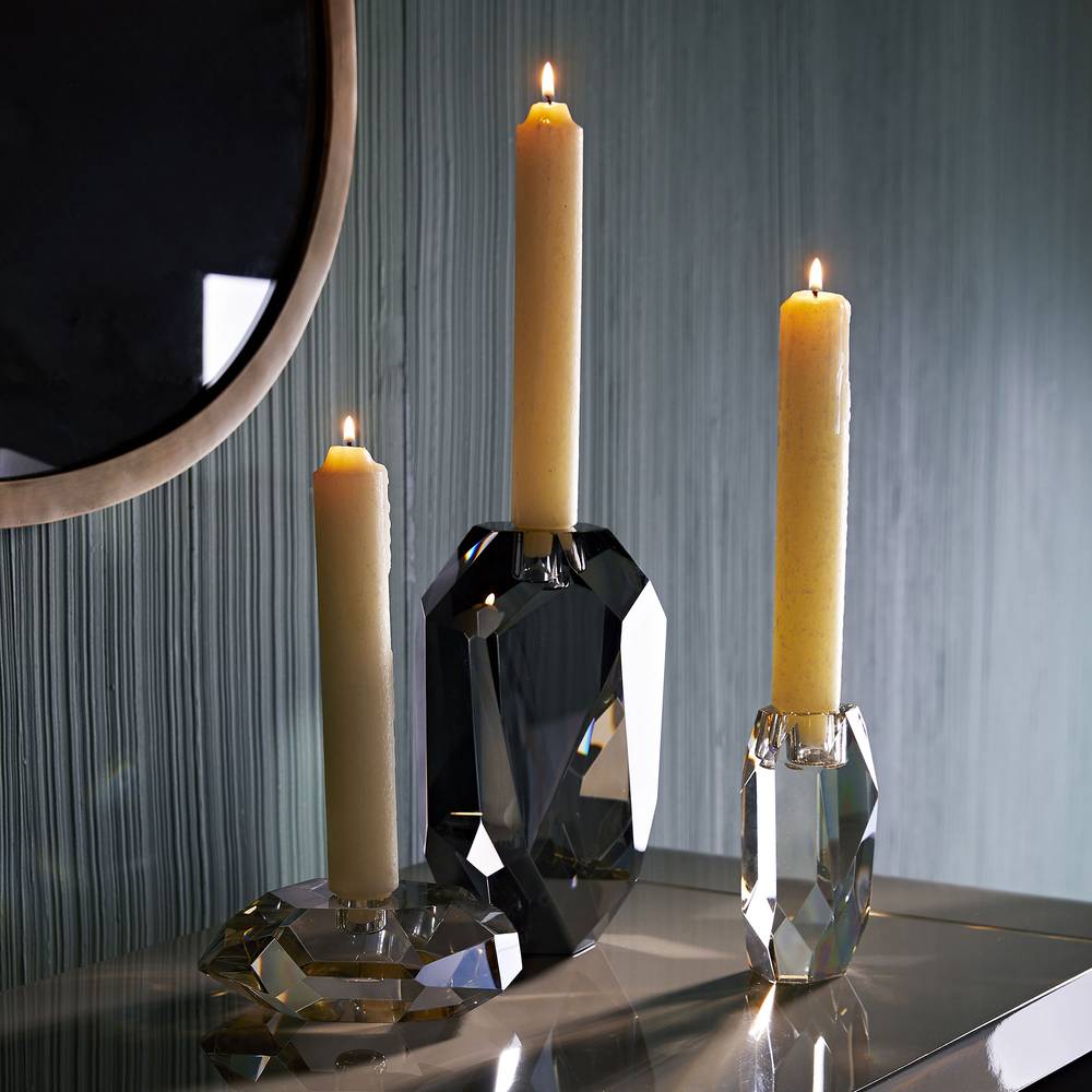 Arteriors Violet Candle Holders, Set of 3