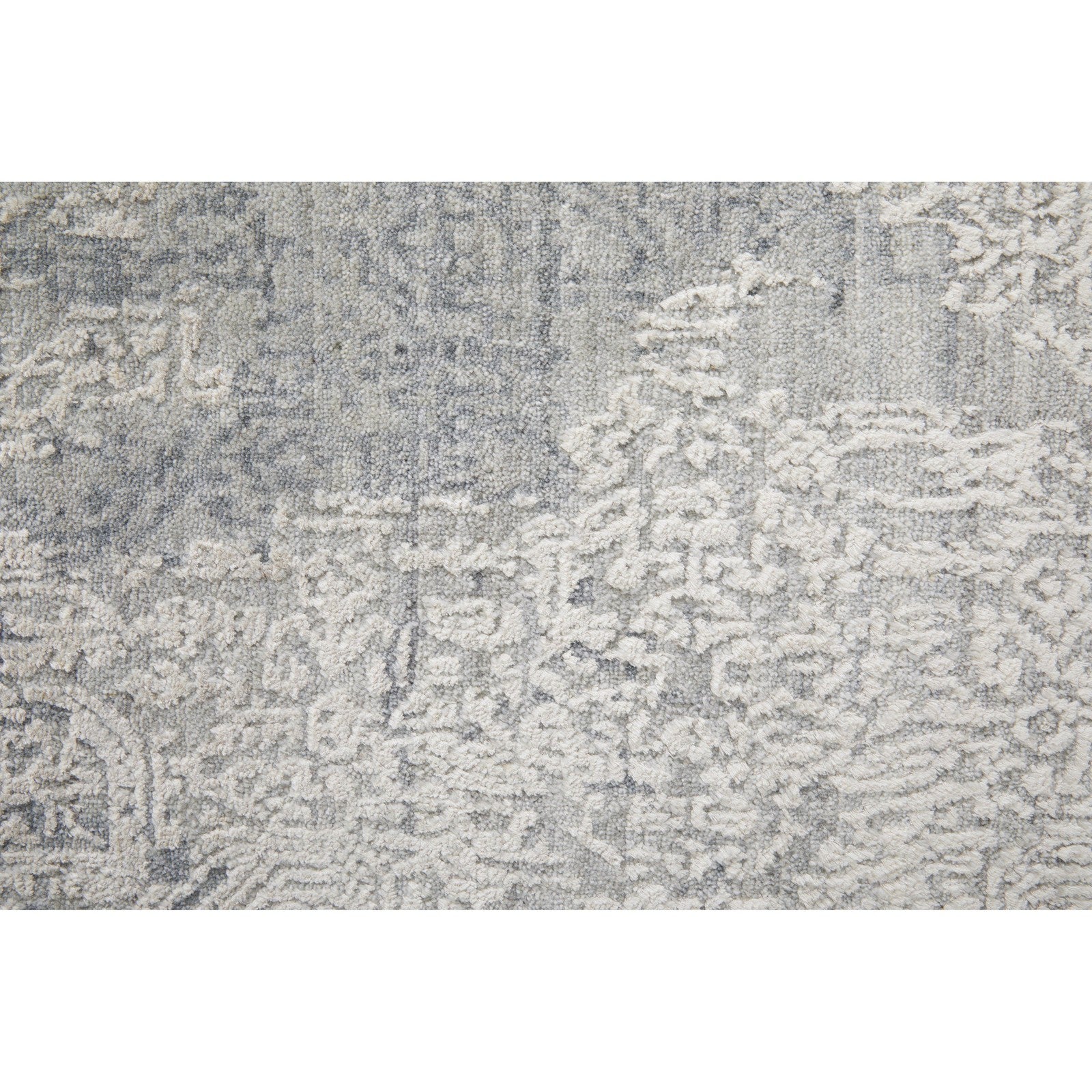 Feizy Eastfield 6989F Modern Abstract in Silver/Gray