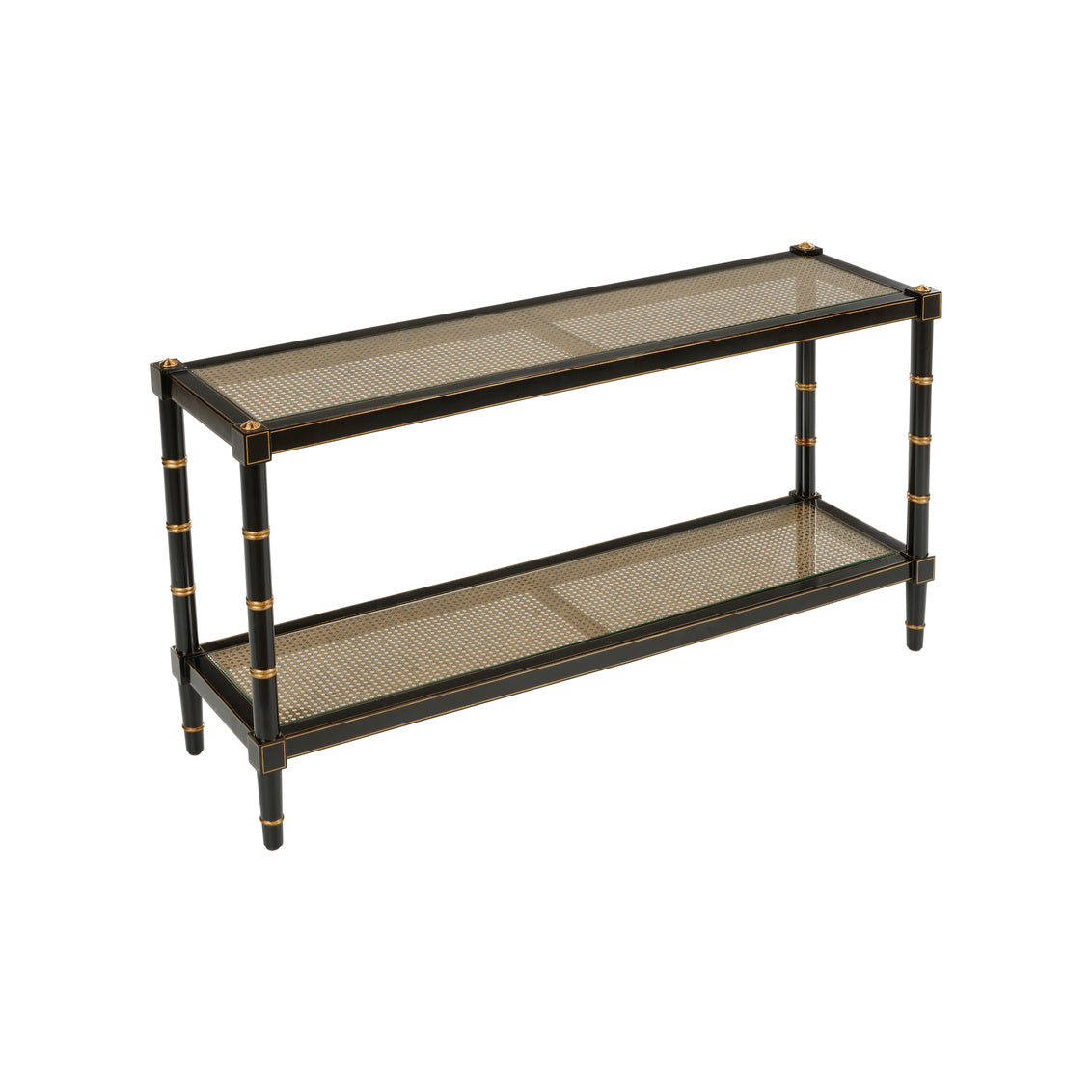 Chelsea House Conner Cane Console Table