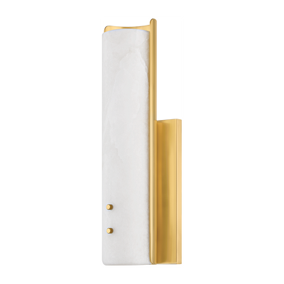 Hudson Valley Lighting Lucio 1 Light 4.25 inches Aged Brass Wall Sconce Wall Light