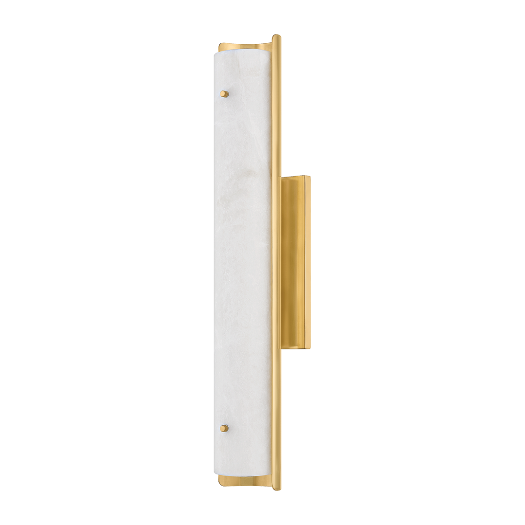 Hudson Valley Lighting Lucio 1 Light 4.25 inch Aged Brass Wall Sconce Wall Light
