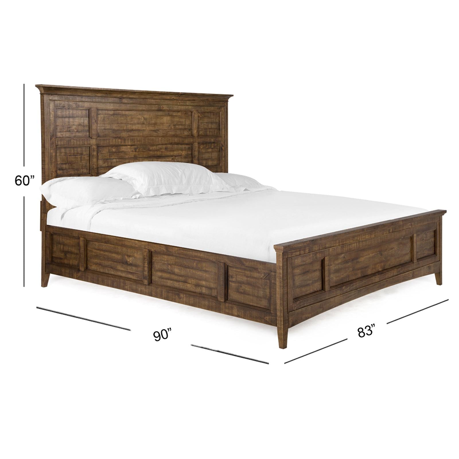 Magnussen Home Bay Creek Toasted Nutmeg Panel Bed
