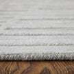 Feizy Elias 69FVF Modern Geometric Rug in Ivory/Tan