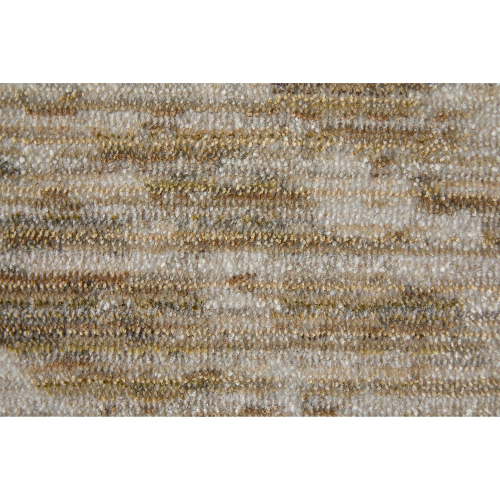 Feizy Greenwich 39U5F Modern Abstract, Tan/Ivory, Rug