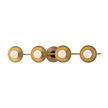 Hudson Valley Lighting Julien 4 Light 26.75 inch Aged Brass Bath and Vanity Wall Light