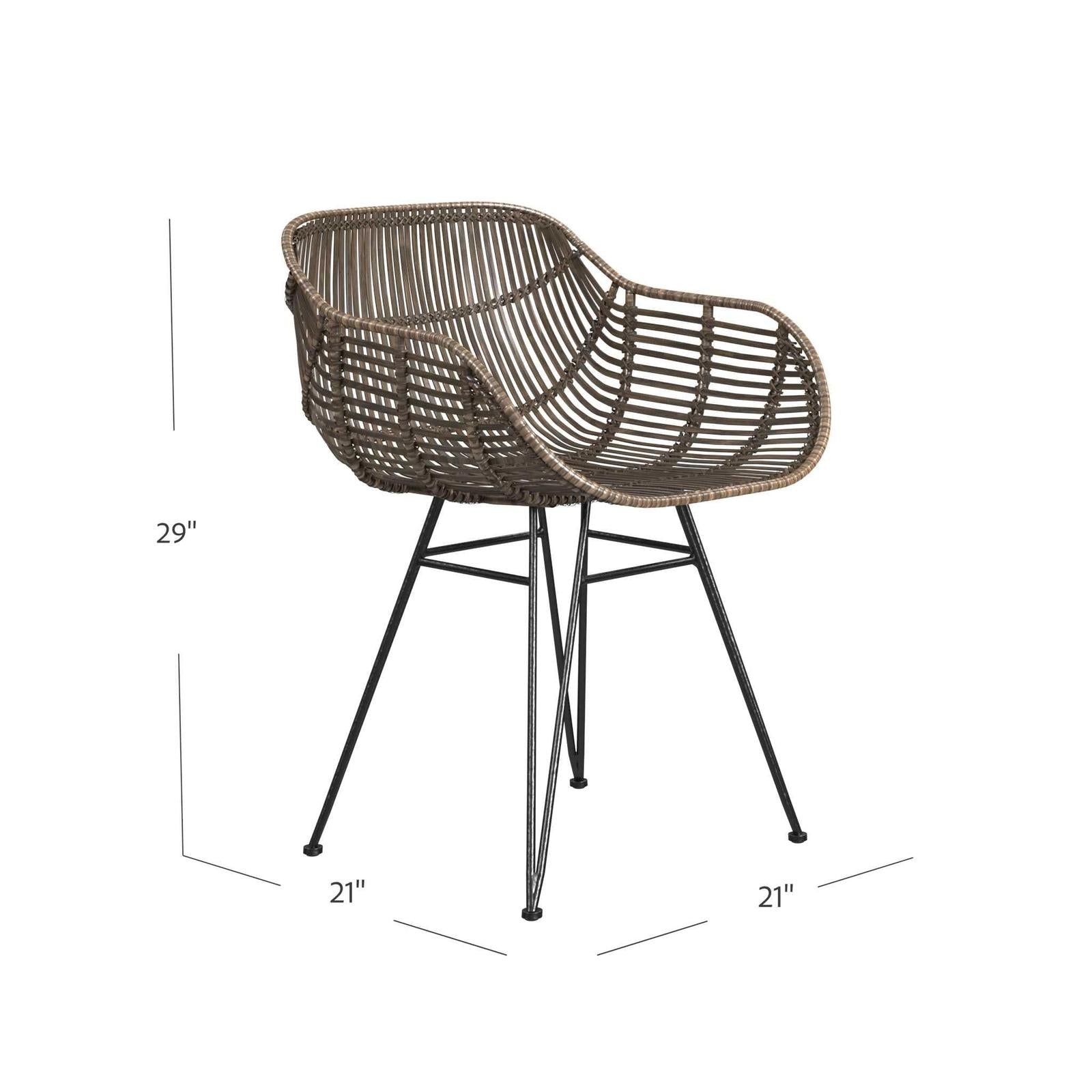 BMC Ryanne Dining Arm Chair - Set of 2