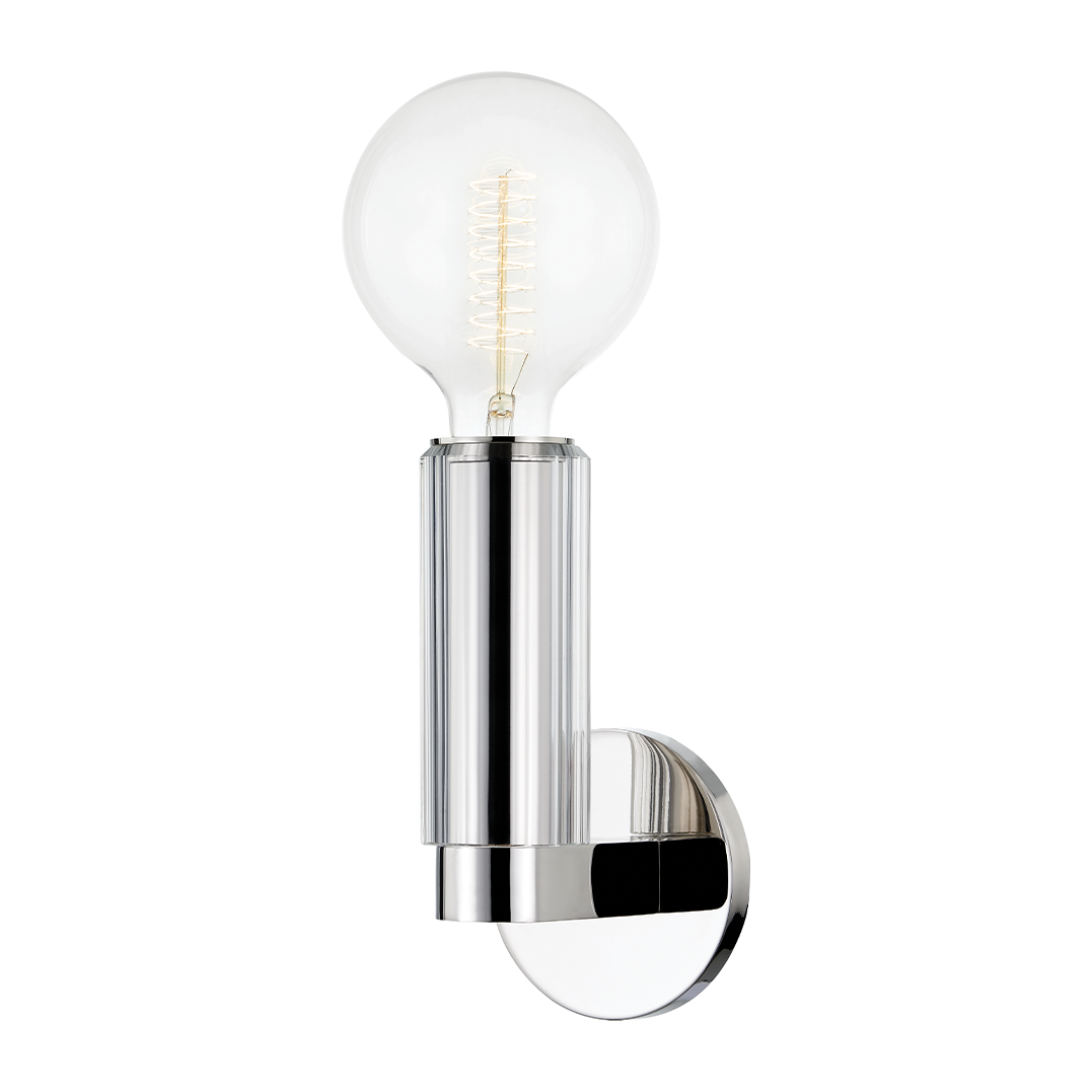 Hudson Valley Lighting Gilbert 1 Light 5 inch Polished Nickel Wall Sconce Wall Light Clearance