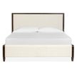 Magnussen Home Rowan Espresso Upholstered Panel Bed