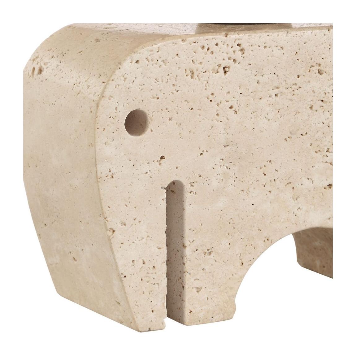 Uttermost Tusk Travertine Accent Lamp