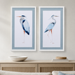 Bassett Mirror Heron Framed Print - Set of 2