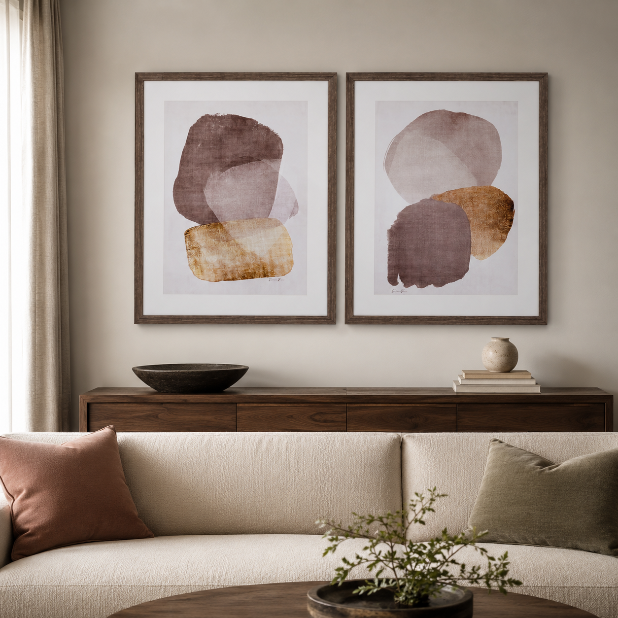 BMC Side Step Framed Print -  Set of 2