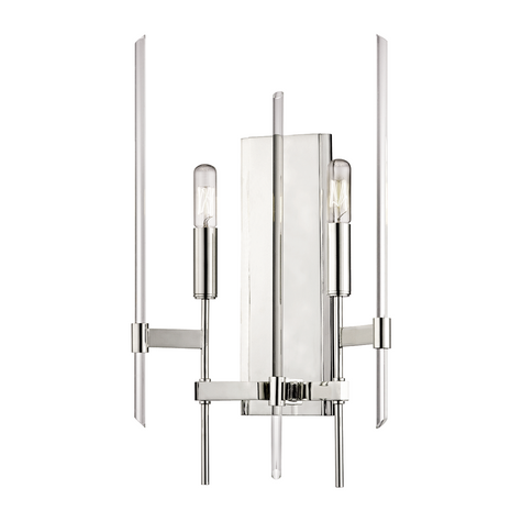 Hudson Valley Lighting Bari 2 Light 11 inch Wall Sconce Wall Light Clearance
