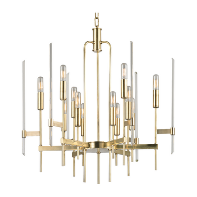 Hudson Valley Lighting Bari 12 Light 24 inch Chandelier Ceiling Light