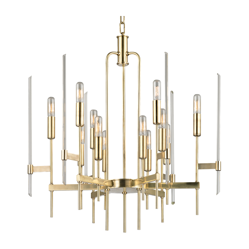 Hudson Valley Lighting Bari 12 Light 24 inch Chandelier Ceiling Light