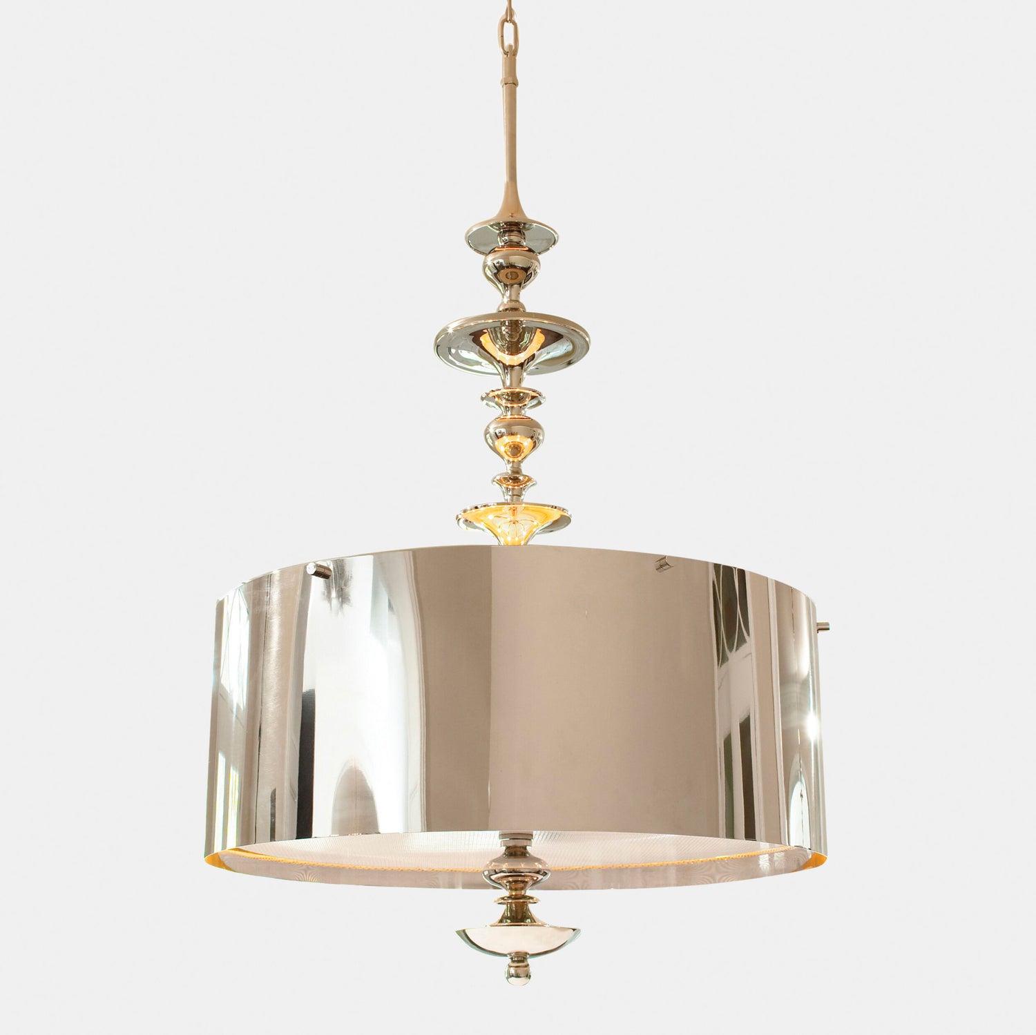 Global Views Turned Pendant Chandelier